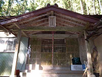 熊野神社拝殿