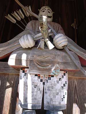 熊野神社木像