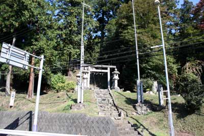 吾那神社鳥居