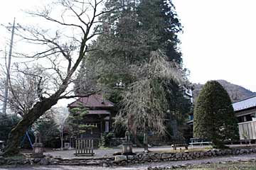 借宿神社遠景