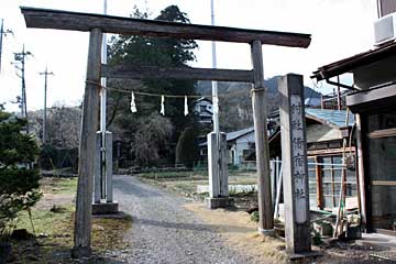 借宿神社拝殿