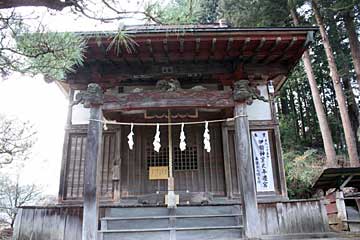 借宿神社拝殿