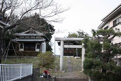 熊埜山神社鳥居