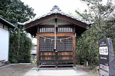 熊埜山神社拝殿