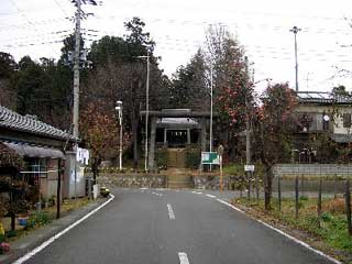 熊野神社遠景