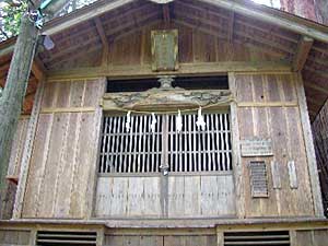 熊野神社拝殿