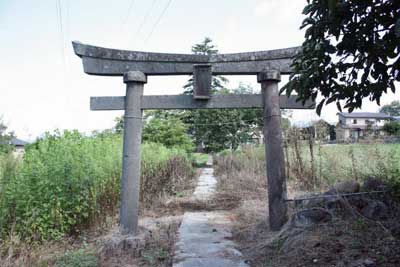 熊野神社鳥居