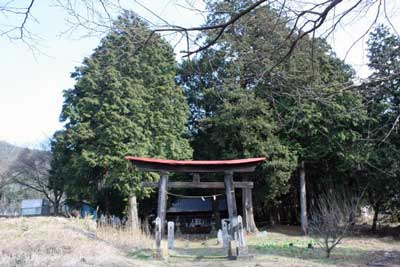 熊野神社遠景