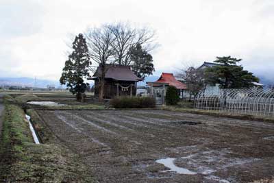 熊野神社遠景