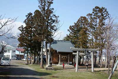 熊野神社遠景