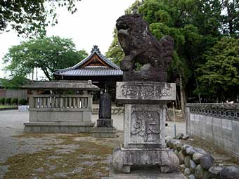 熊野神社狛犬