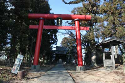 米岡神社鳥居