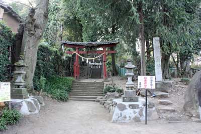 蓮神社一の鳥居