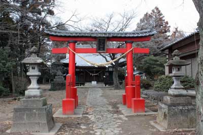 倭文神社鳥居