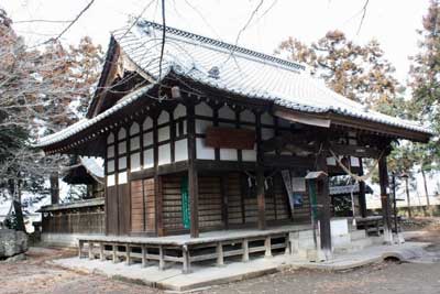 倭文神社拝殿