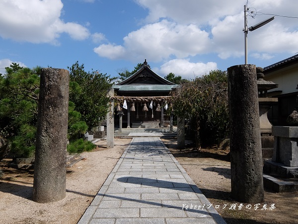 磯崎神社注連柱