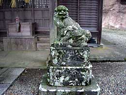 熊野神社狛犬