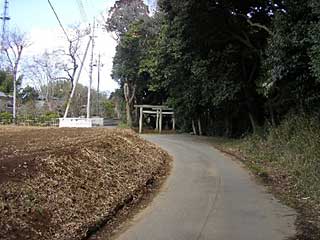 三熊神社遠景