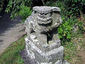 熊野神社狛犬