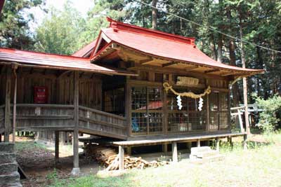 熊野神社拝殿