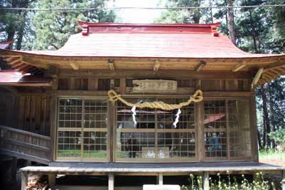 熊野神社拝殿