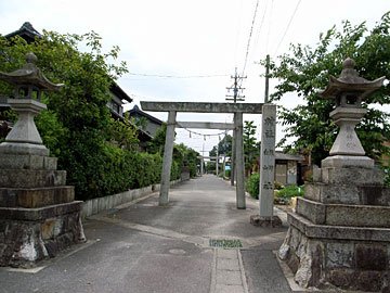 熊野社鳥居