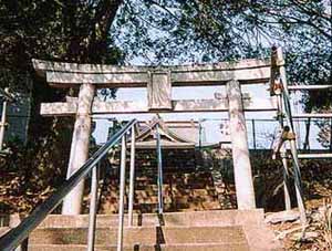 市沢熊野神社鳥居