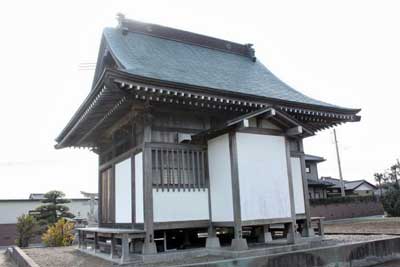 熊野神社拝殿後方