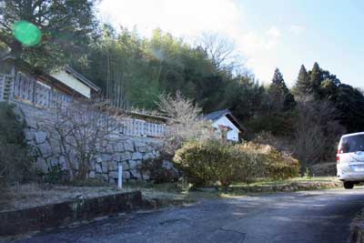 熊野神社遠景