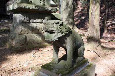 熊野神社狛犬