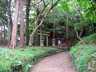 熊野神社遠景