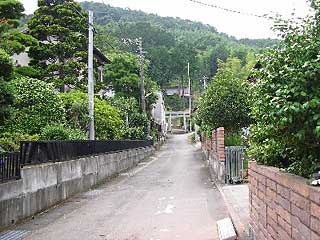 熊野八坂神社遠景