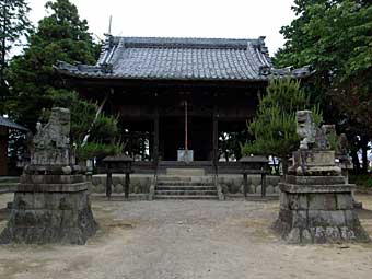 熊野神社・八幡社拝殿