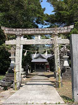 熊野神社鳥居