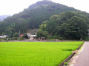 熊野神社遠景