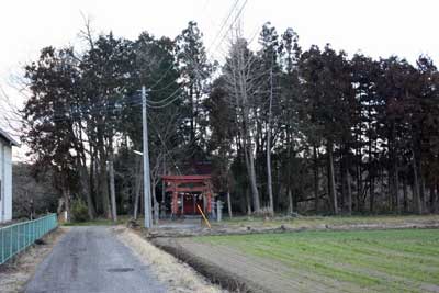 熊野神社遠景