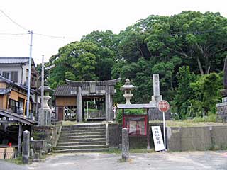 熊野神社遠景