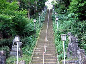 熊野神社石段