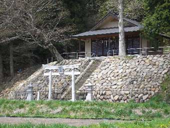 熊野神社遠景