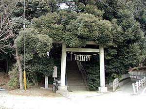 高田熊野神社鳥居