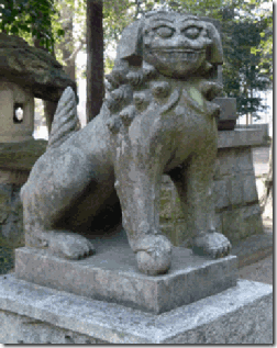 熊野神社狛犬