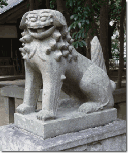 熊野神社狛犬