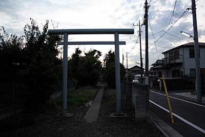 旧熊野神社鳥居