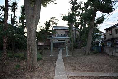 旧熊野神社境内