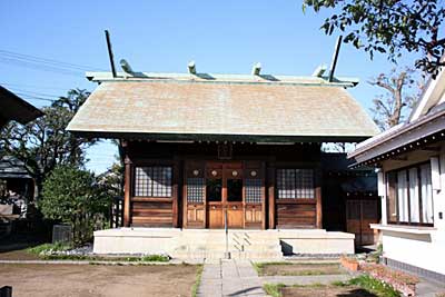 天祖神社拝殿