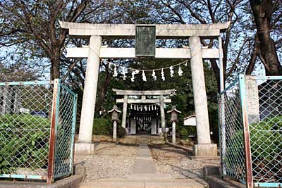 七郷神社鳥居