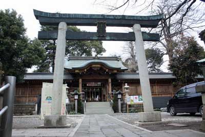 氷川神社拝殿