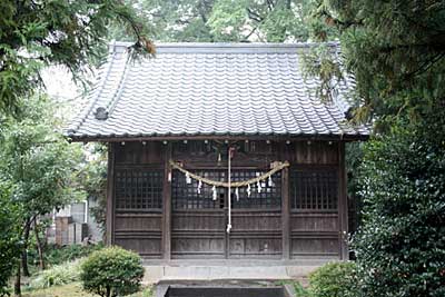 熊野神社拝殿