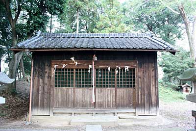 氷川神社拝殿