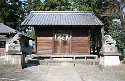 氷川神社拝殿